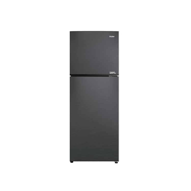 Haier 211L Fridge No Frost Double Door Twin Inverter - Dark Grey - Sallivo