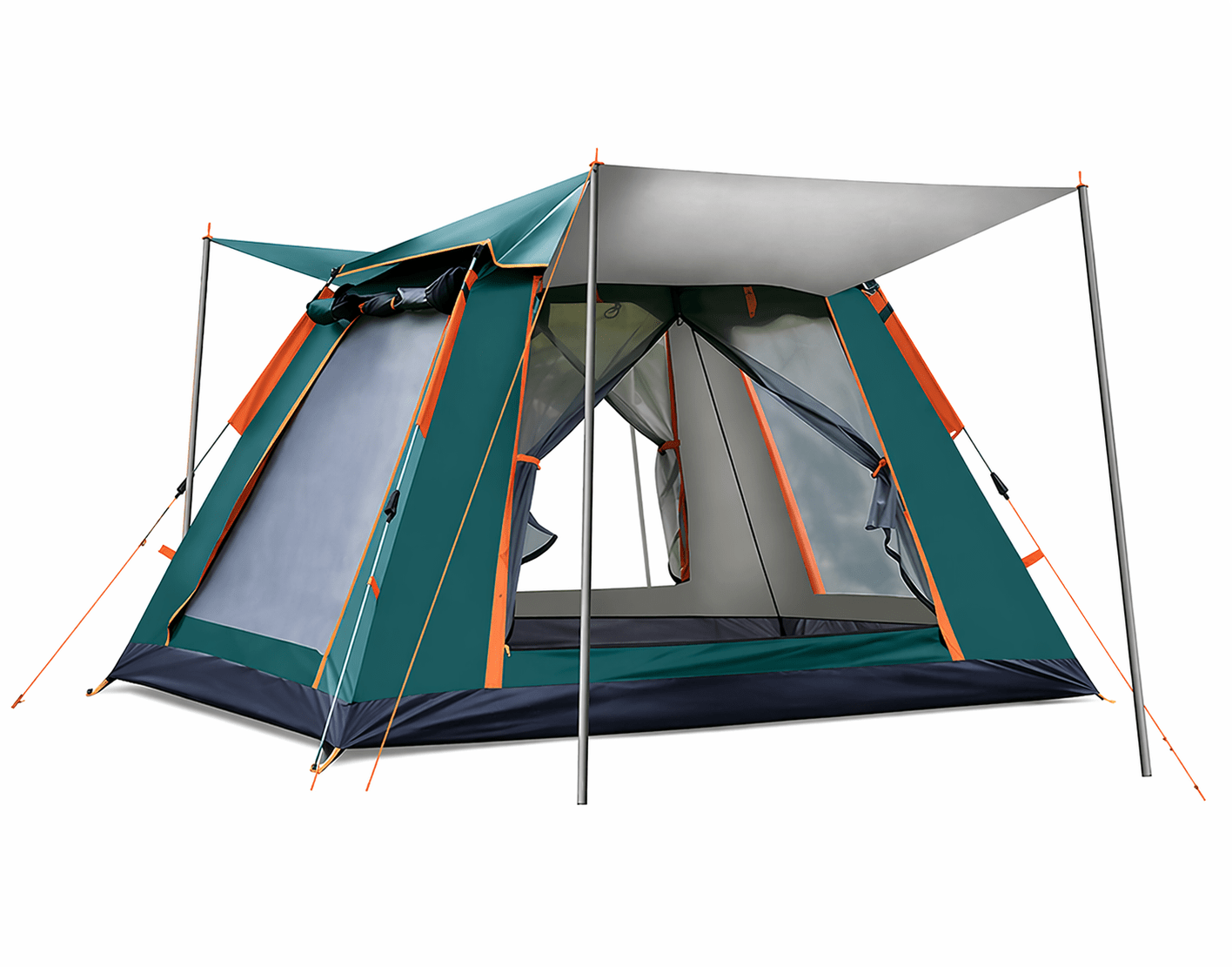 4 - Person Outdoor Camping Cabin Tent - Sallivo