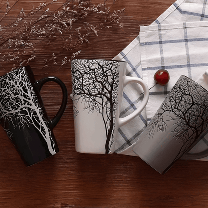 Ceramic Mugs For Tea/Coffee Set(6) - Sallivo