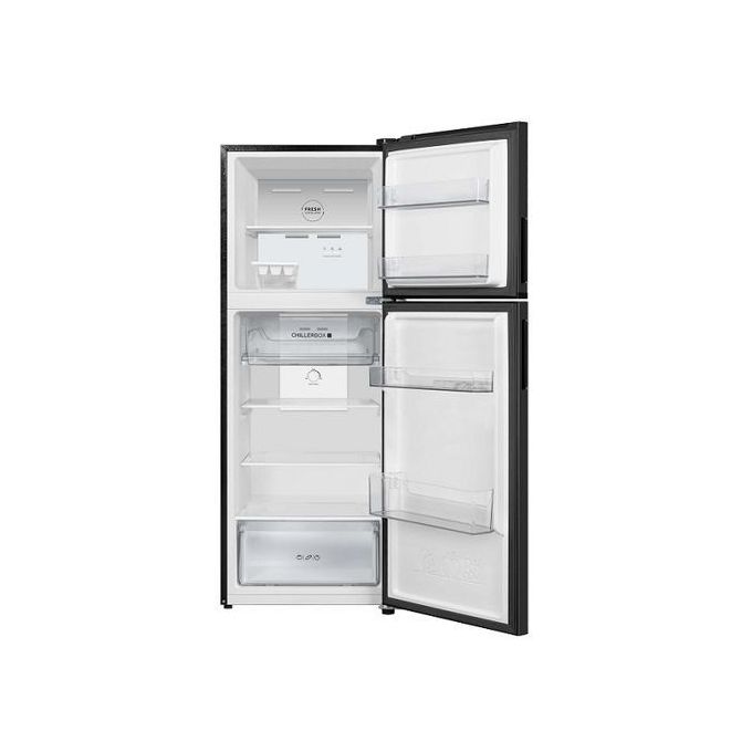 Haier 211L Fridge No Frost Double Door Twin Inverter - Dark Grey - Sallivo