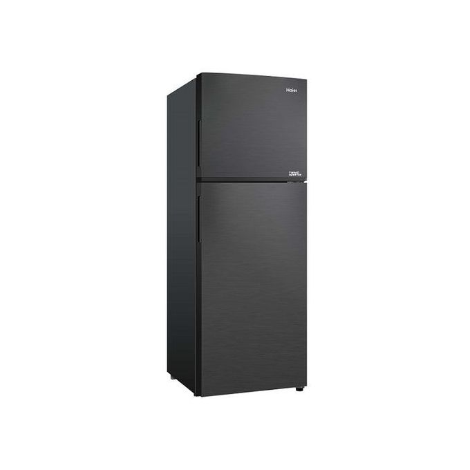 Haier 211L Fridge No Frost Double Door Twin Inverter - Dark Grey - Sallivo