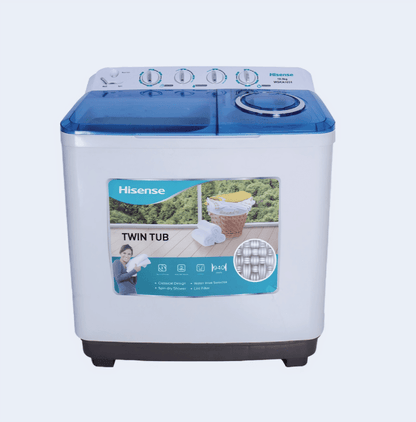 Hisense 11KG Twin - Tub Semi - Automatic Washing Machine - Sallivo