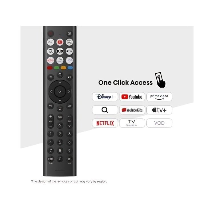 Hisense 32 inch A4 Smart TV HD New Model - Black - Sallivo