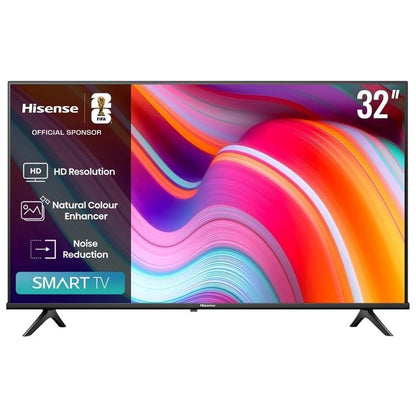 Hisense 32 inch A4 Smart TV HD New Model - Black - Sallivo