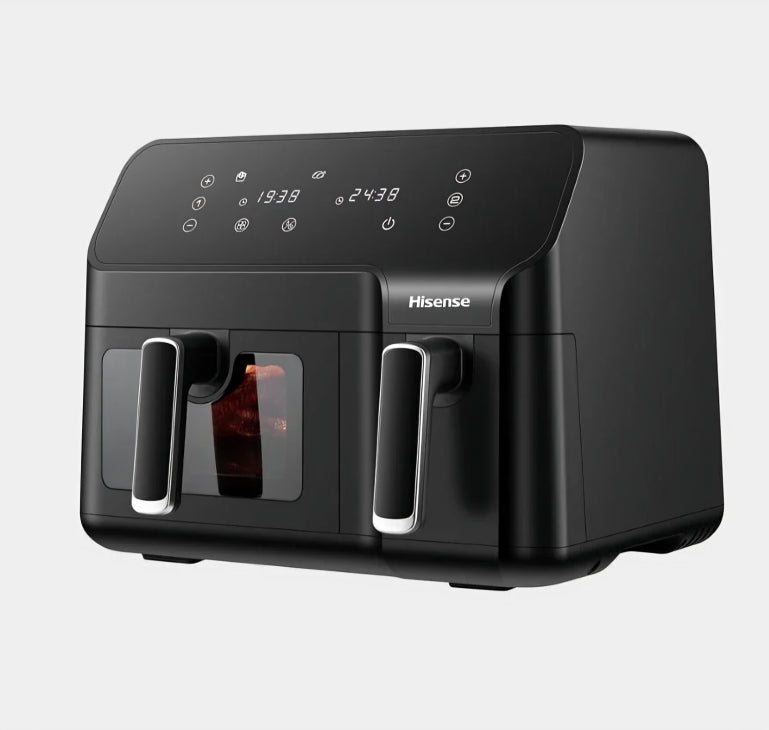 Hisense 8.6L Dual Airfryer H09AFBK2S5 - Sallivo