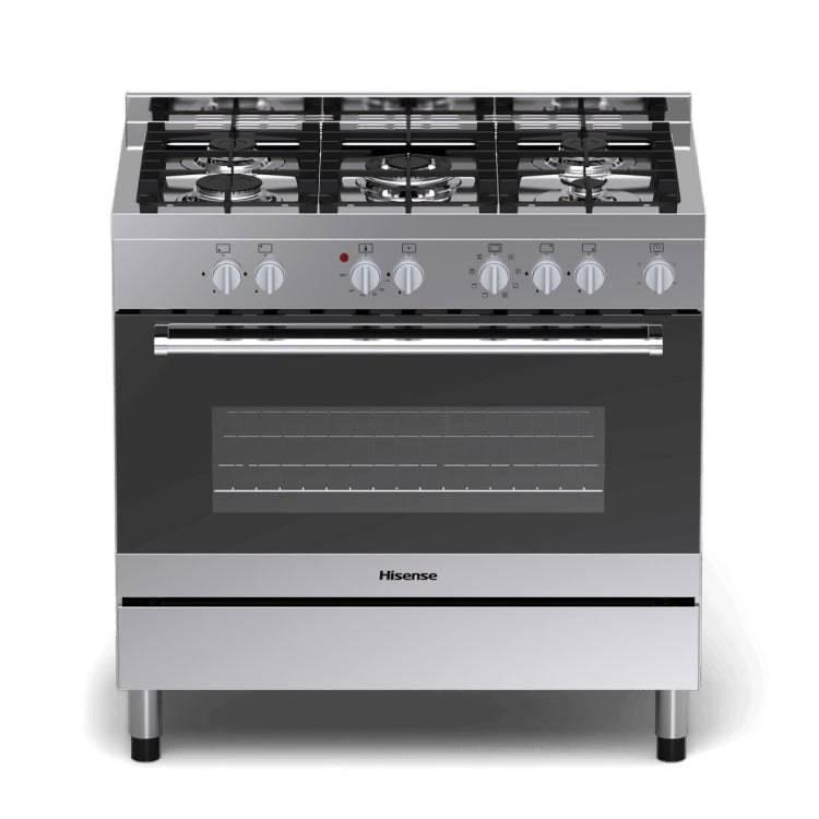 Hisense 90 Cm Platfrom 2 Electron+4 Gas Hob & Oven HF942GEES - Sallivo