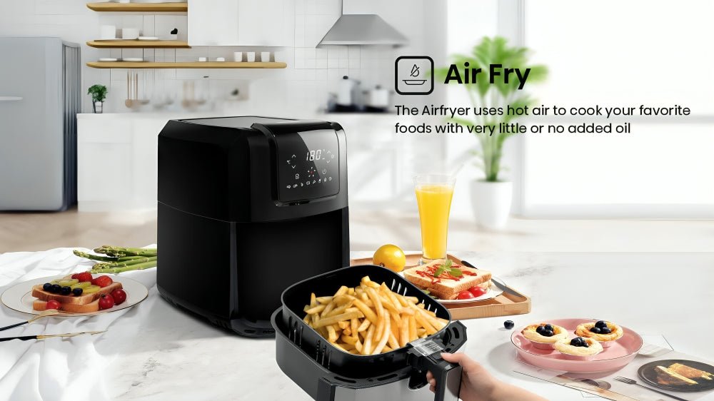 Hisense Air Fryer 6.3L Large Capacity for Family Use H06AFBS1S3 - Sallivo