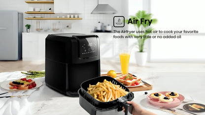 Hisense Air Fryer 6.3L Large Capacity for Family Use H06AFBS1S3 - Sallivo