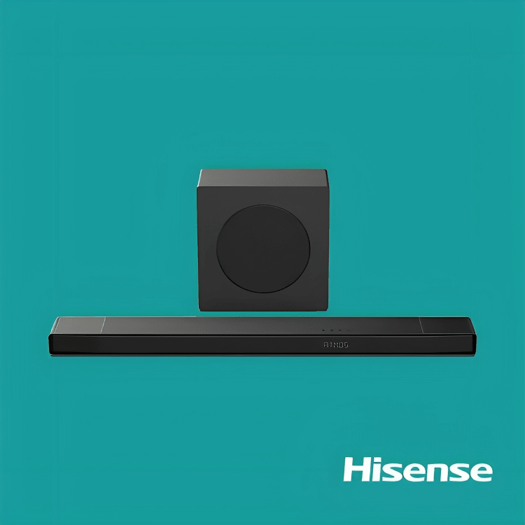 Hisense AX3120Q 3.1.2CH Soundbar Black Powerful Bass - Sallivo