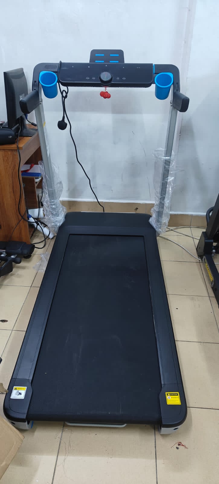 Merc XG - T1 Foldable Domestic Treadmill, 15km/h Speed, 10% Incline, 2.5HP - Sallivo