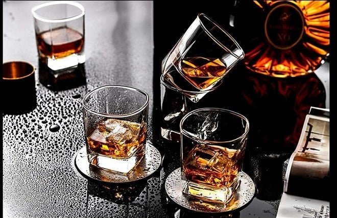 Nice One Set of 6pcs 165ML High Quality Glass Whiskey Glass Glassware Set - Sallivo