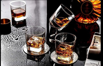 Nice One Set of 6pcs 165ML High Quality Glass Whiskey Glass Glassware Set - Sallivo