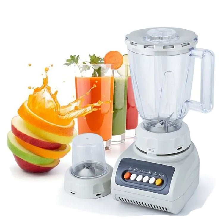 Rashnik RN - 999 2 In 1 Blender & Grinder – 1.5L – 400W - White - Sallivo