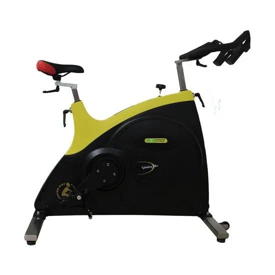 Transformer Heavy Commercial Lesmill Spinning Bike 22KG Flywheel Belt Driven - Sallivo